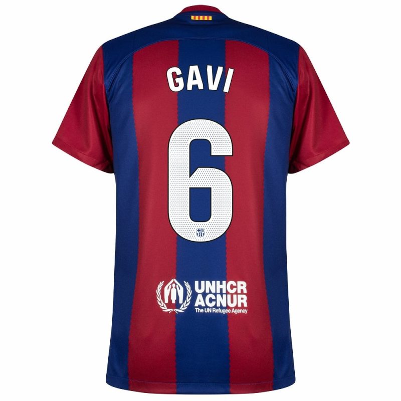 Maillot Kit Enfant Barca 2023 2024 Domicile Gavi – Image 2