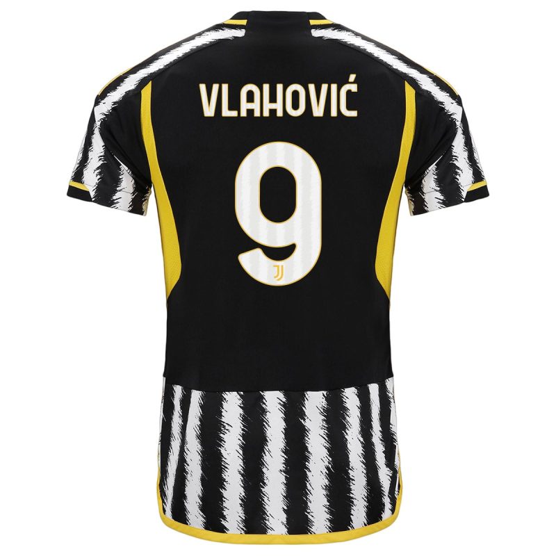 Maillot Kit Enfant Juventus Domicile 2023 2024 Vlahovic – Image 2