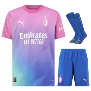 Maillot Kit Enfant Milan AC 2023 2024 Third (1)