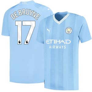 Maillot Manchester City 2023 2024 Domicile De Bruyne (1)