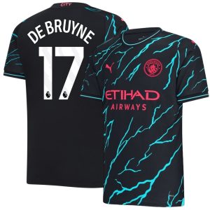 Maillot Manchester City Third 2023 2024 De Bruyne (1)