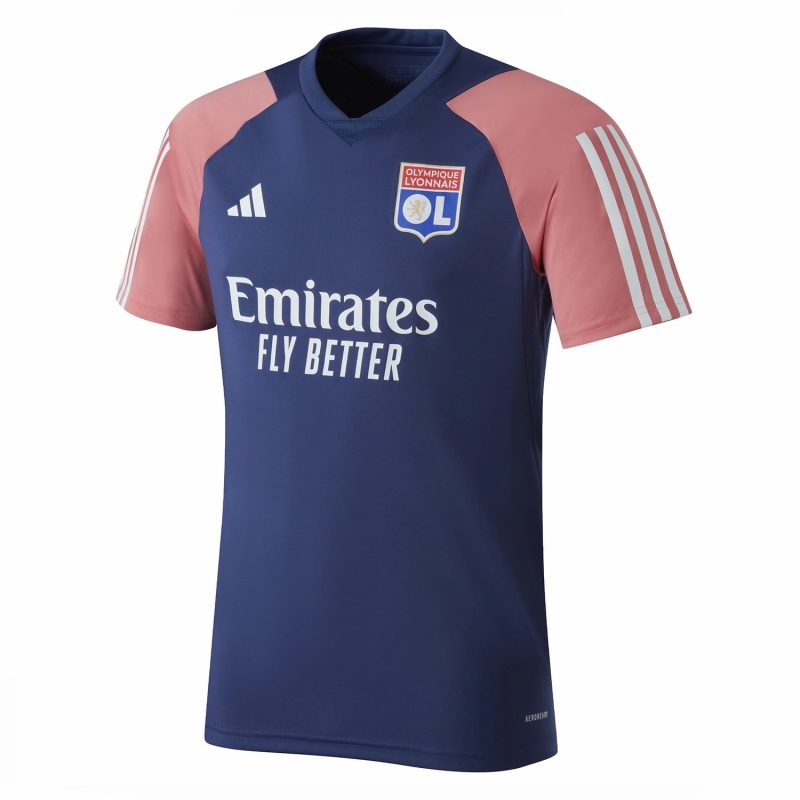 MAILLOT OL DOMICILE TRAINING BLEU – Image 2