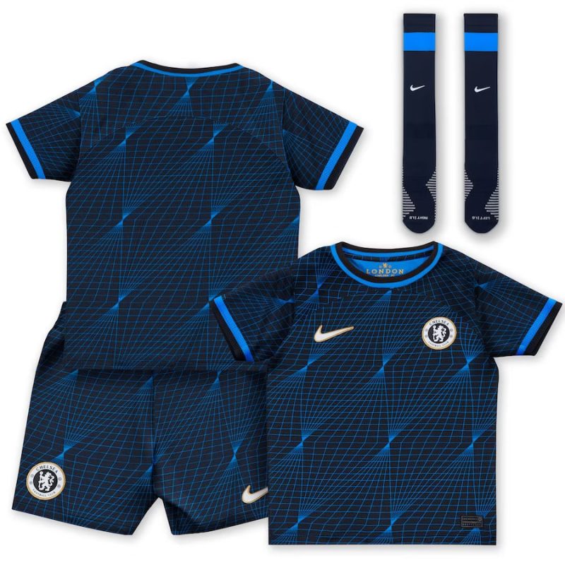 Maillot Kit Enfant Chelsea Exterieur 2023 202