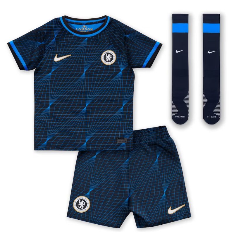 Maillot Kit Enfant Chelsea Exterieur 2023 202 – Image 2