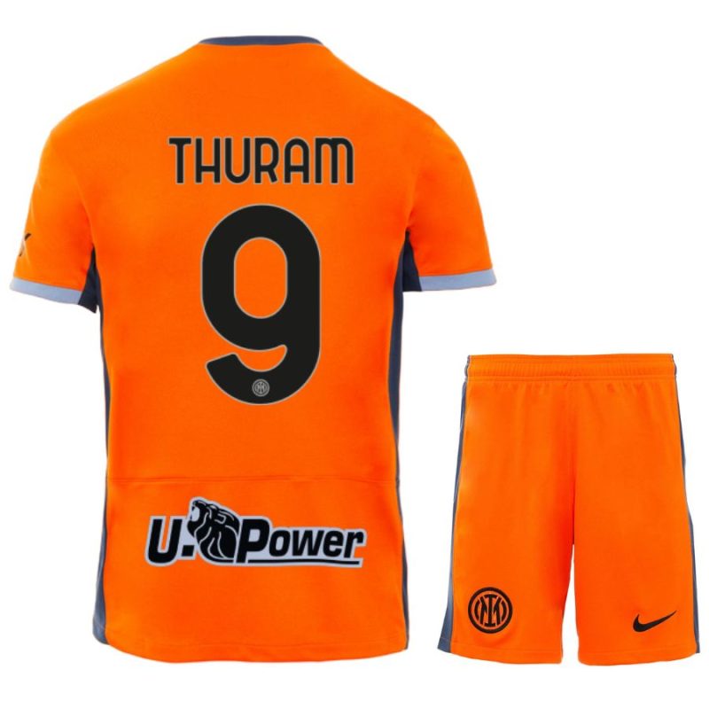 Maillot Kit Enfant Inter Milan 2023 2024 Third Thuram