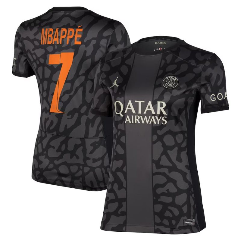 Maillot PSG Third 2023 2024 Femme Mbappe