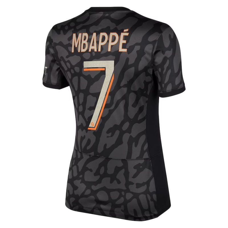 Maillot PSG Third 2023 2024 Femme Mbappe – Image 3