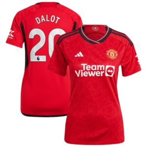 maillot-manchester-united-domicile-2023-2024-femme-dalot-1