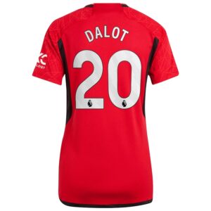 maillot-manchester-united-domicile-2023-2024-femme-dalot-2