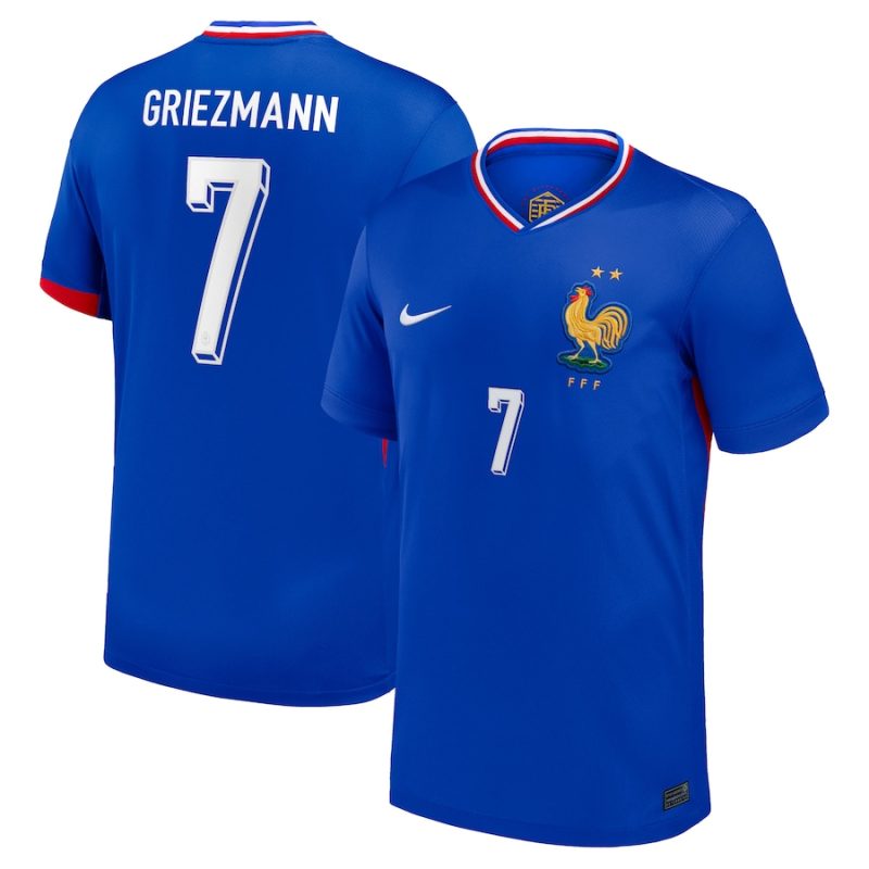 Maillot Enfant Equipe de France Domicile 2024 2025 Griezmann