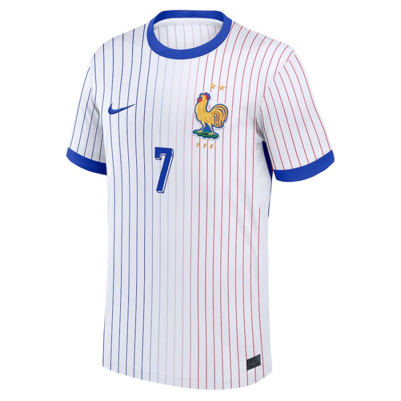 Maillot Enfant Equipe de France Exterieur 2024 2025 Griezmann – Image 3