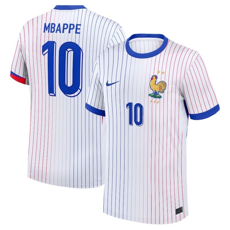 Maillot Equipe de France Extérieur 2024 2025 Mbappe