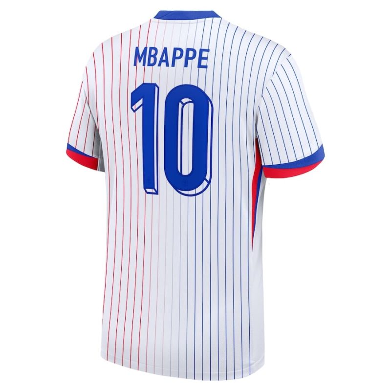 Maillot Kit Enfant Equipe de France Blanc 2024 2025 Mbappe – Image 2