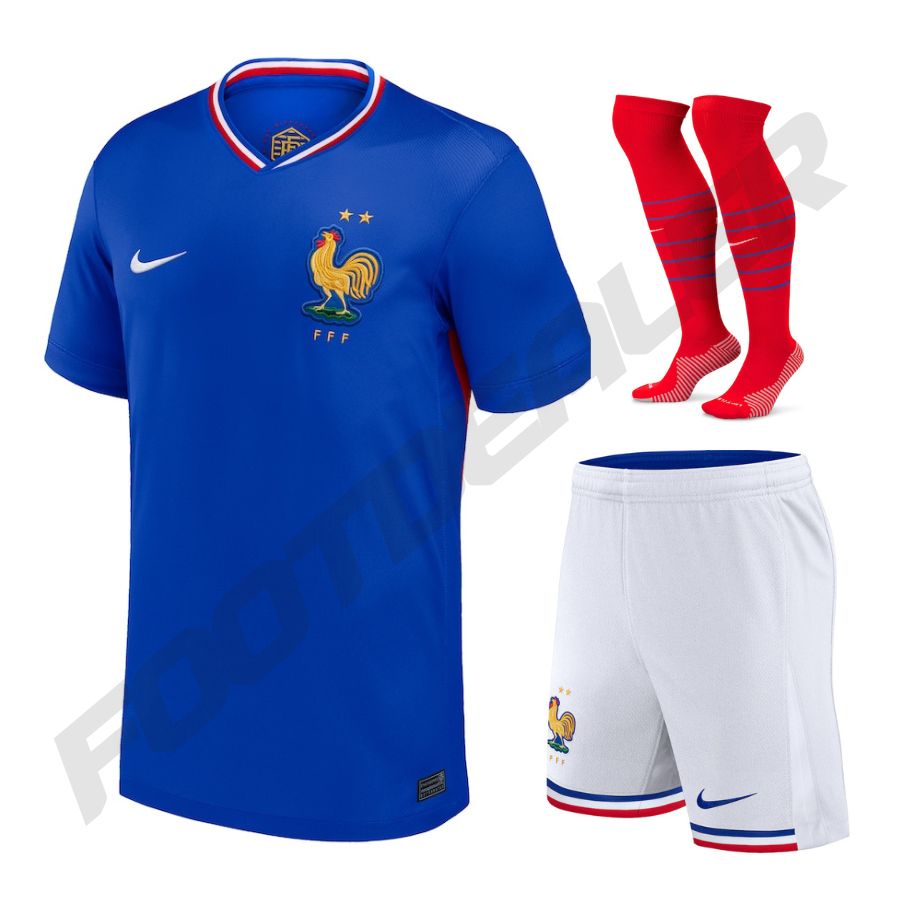 Maillot Short Maillot Equipe De France Garcon Ensemble Maillot