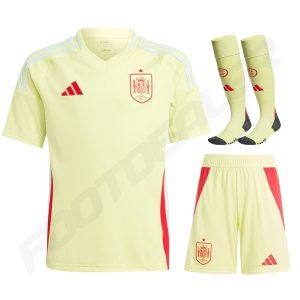 Maillot Kit Enfant Espagne Exterieur Euro 2024