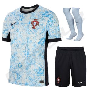 Maillot Kit Enfant Portugal Exterieur Euro 2024