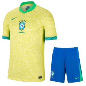 Maillot Kit Enfant Bresil Domicile 2024 2025