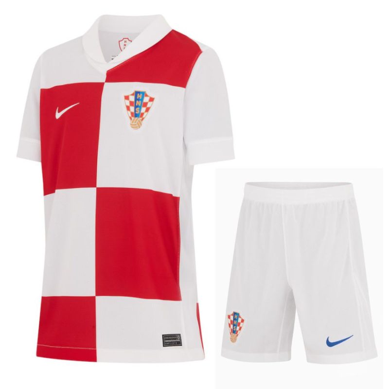 Maillot Kit Enfant Croatie Domicile 2024 2025