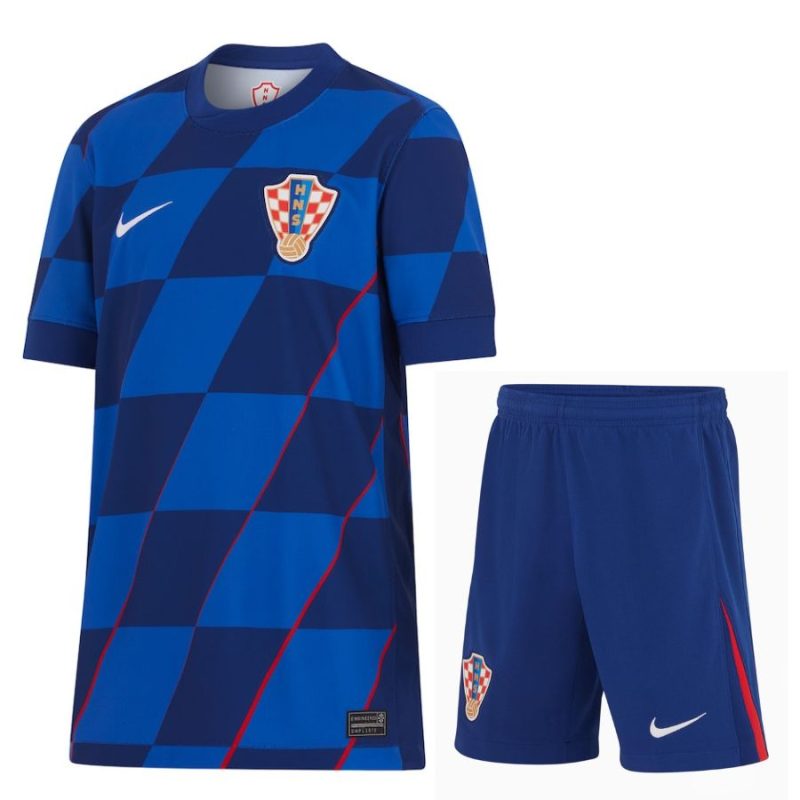 Maillot Kit Enfant Croatie Exterieur 2024 2025