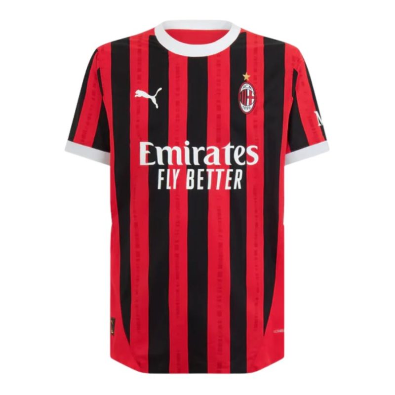 Maillot Kit Enfant Milan AC Domicile 2024 2025 Blanc – Image 2