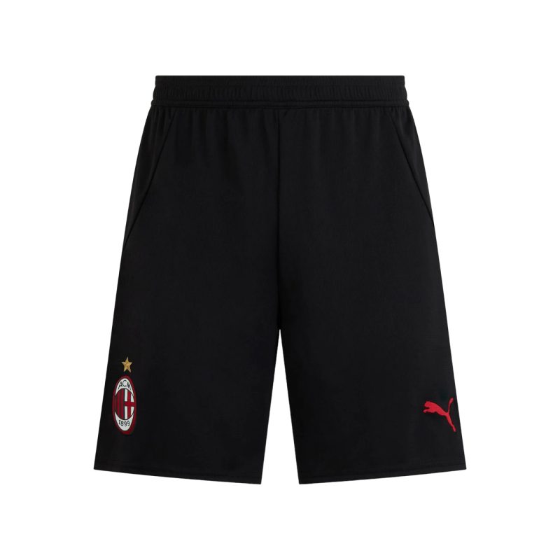 Maillot Kit Enfant Milan AC Domicile 2024 2025 Noir – Image 4