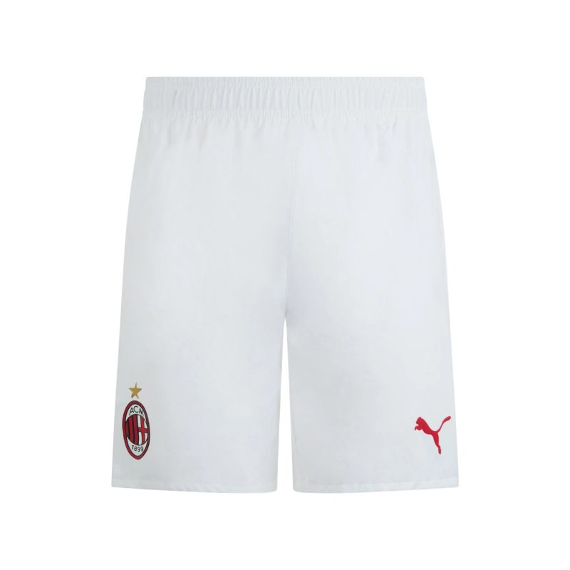 Maillot Kit Enfant Milan AC Domicile 2024 2025 Blanc – Image 4