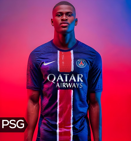 maillot psg domicile 2024 2025 home