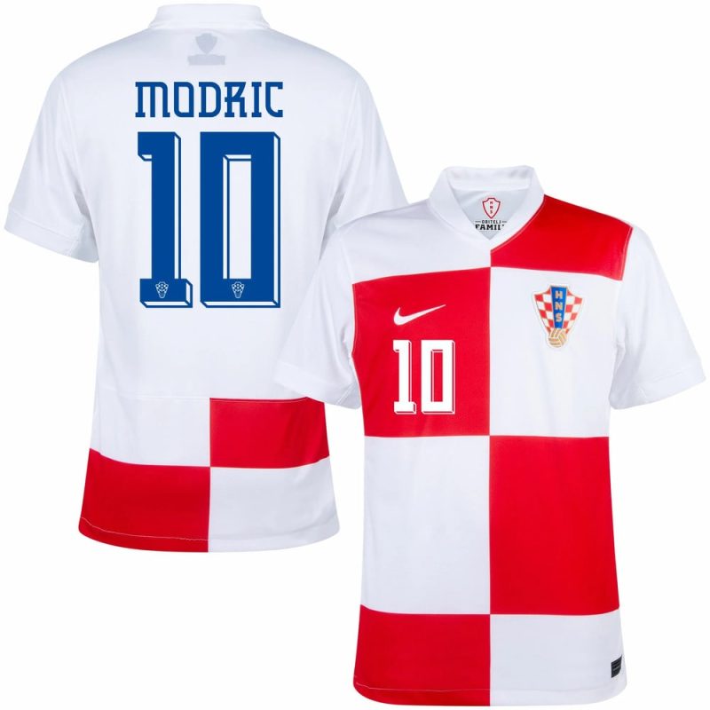 Maillot Enfant Croatie Domicile 2024 2025 Modric