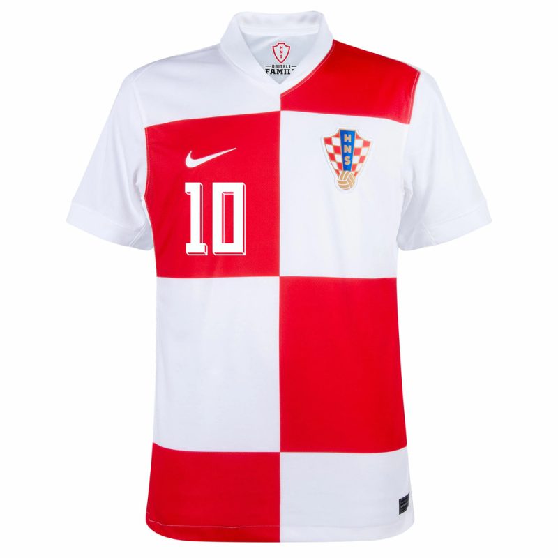 Maillot Kit Enfant Croatie Domicile 2024 2025 Modric – Image 3