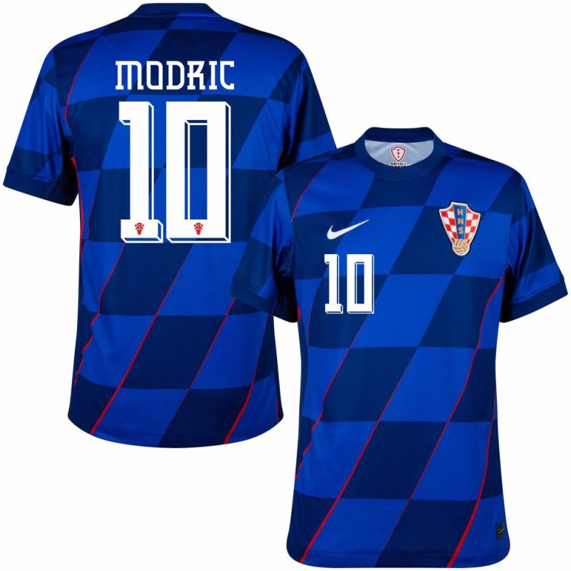 Maillot Enfant Croatie Exterieur 2024 2025 Modric