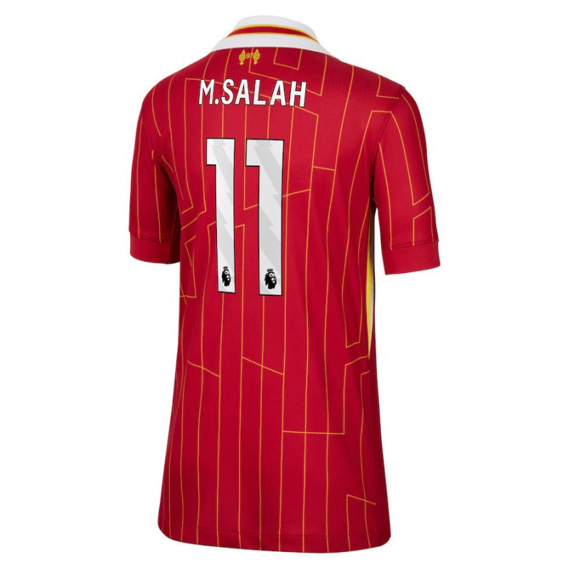 Maillot Kit Enfant Liverpool Domicile 2024 2025 Salah – Image 2