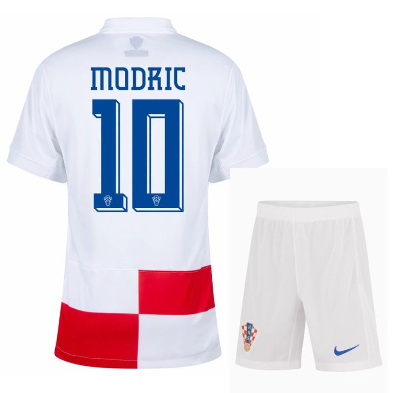 Maillot Kit Enfant Croatie Domicile 2024 2025 Modric