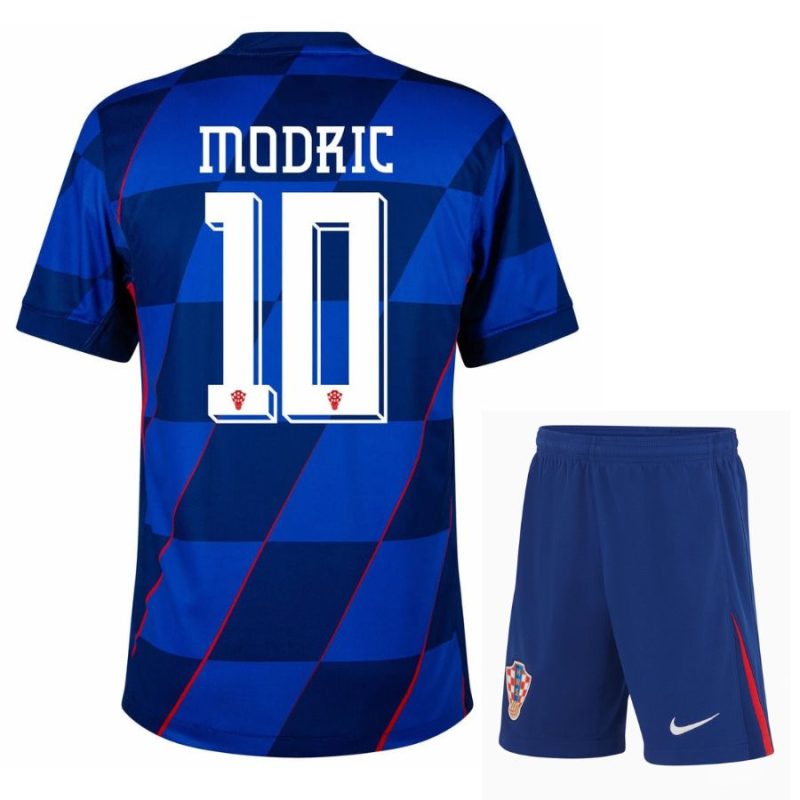 Maillot Kit Enfant Croatie Exterieur 2024 2025 Modric