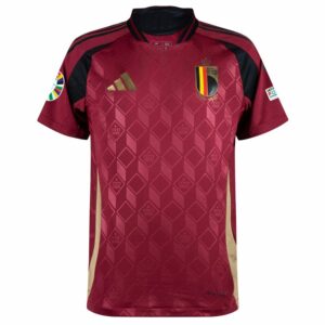 Maillot Belgique Domicile Badges Euro 2024