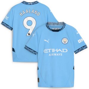 Maillot Enfant Manchester City Domicile 2024 2025 Haaland