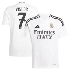 Maillot Enfant Real Madrid Domicile 2024 2025 Vini Jr.