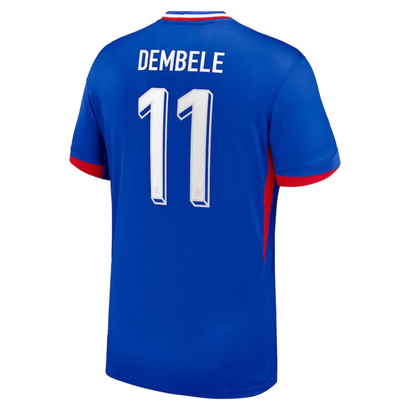 Maillot Equipe De France Domicile Euro 2024 Dembelé – Image 2