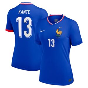 Maillot Equipe de France Femme Domicile Euro 2024 Kante