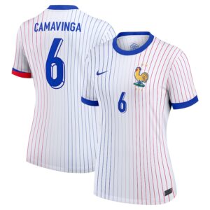 Maillot Equipe de France Femme Exterieur Euro 2024 Camavinga