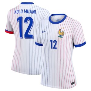 Maillot Equipe de France Femme Exterieur Euro 2024 Kolo Muani