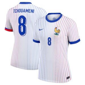 Maillot Equipe de France Femme Exterieur Euro 2024 Tchouameni