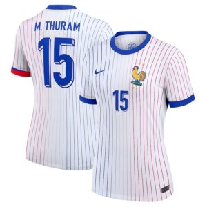 Maillot Equipe de France Femme Exterieur Euro 2024 Thuram