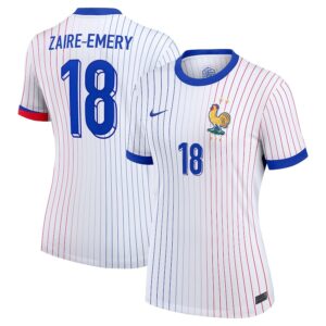 Maillot Equipe de France Femme Exterieur Euro 2024 Zaire Emery