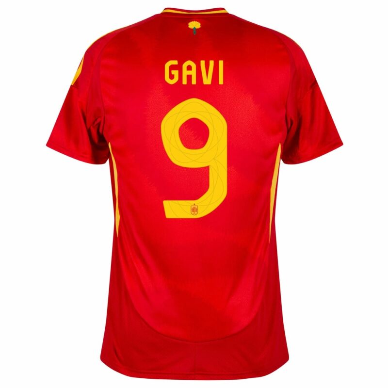 Maillot Espagne Domicile Euro 2024 Gavi – Image 3