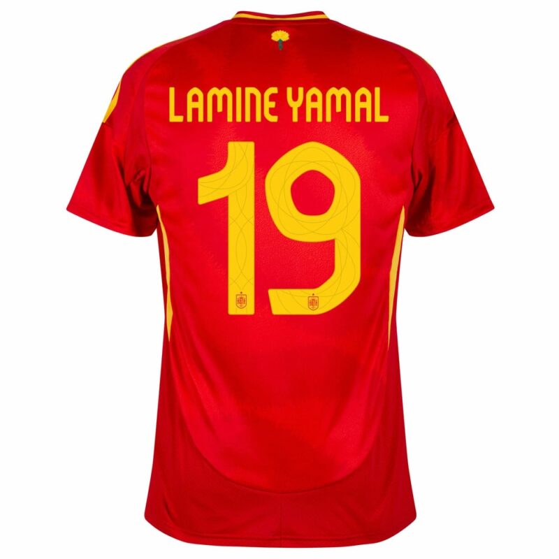 Maillot Espagne Domicile Euro 2024 Lamine Yamal – Image 2