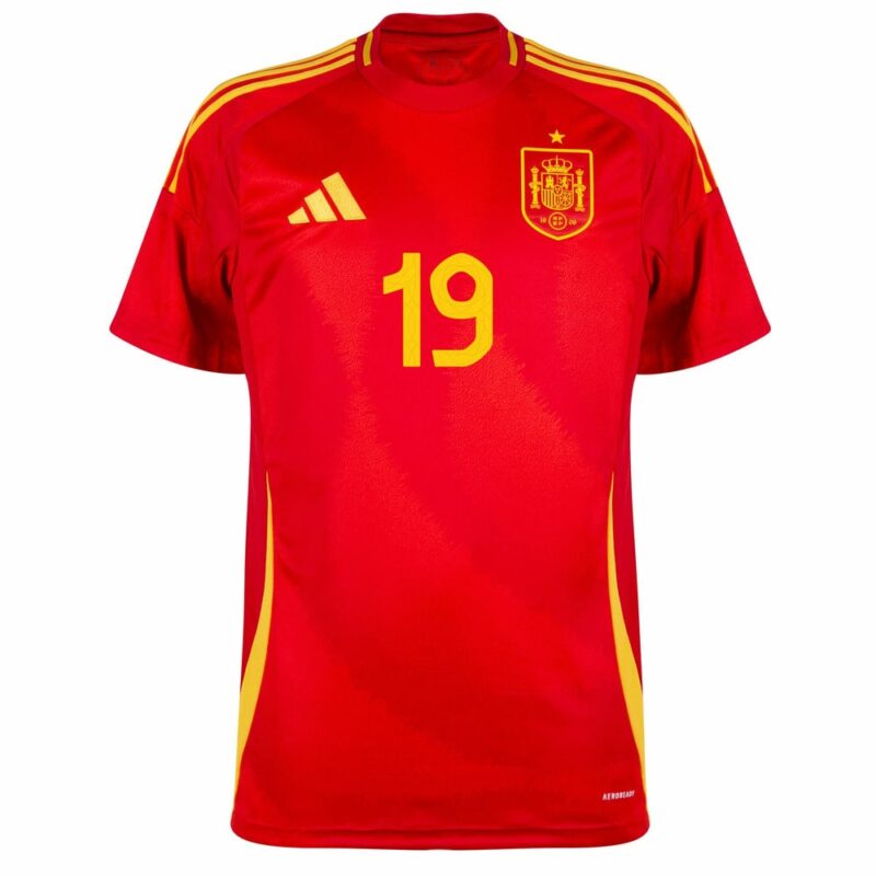 Maillot Espagne Domicile Euro 2024 Lamine Yamal – Image 3