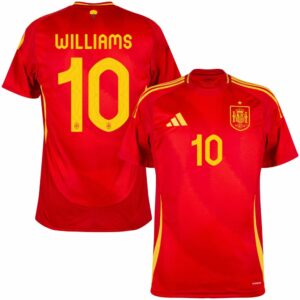 Maillot Espagne Domicile Euro 2024 Williams