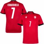 Maillot Georgie Third Euro 2024 KVARATSKHELIA