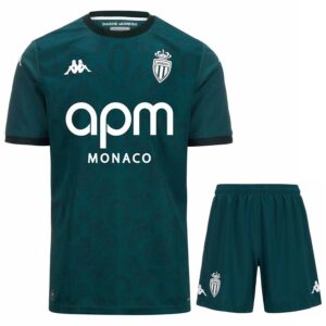 Maillot Kit Enfant AS Monaco 2024 2025 Exterieur