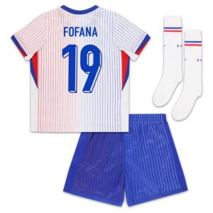 Maillot Kit Enfant Equipe De France Euro 2024 Away Fofana